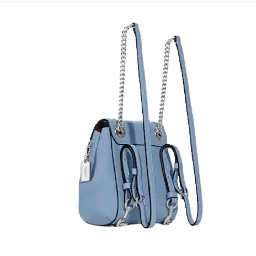Coach, women’s Convertible mini Backpack, Cornflower